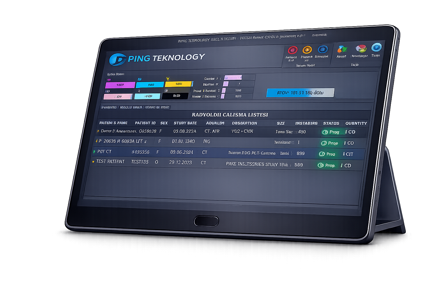 EPSON DiscProducer DICOM Yazılımı — Medikal Disk Üretim Arayüzü